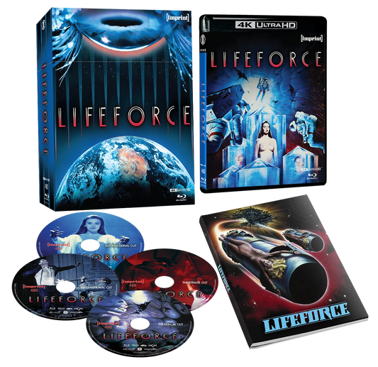 Lifeforce (1985) - 4K UHD + Blu-ray + Hardcover Booklet - Imprint Collection #480