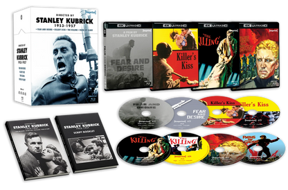 PRE-ORDER: Directed By... Stanley Kubrick (1953 - 1957) - 4K UHD + Blu-ray Limited Edition Hardbox + Hardcover Booklets - Imprint Collection #622 - 625