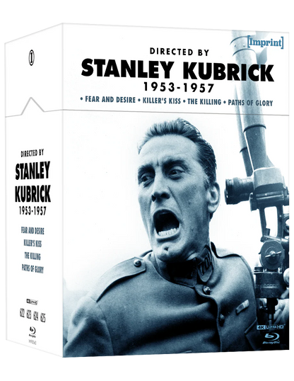PRE-ORDER: Directed By... Stanley Kubrick (1953 - 1957) - 4K UHD + Blu-ray Limited Edition Hardbox + Hardcover Booklets - Imprint Collection #622 - 625