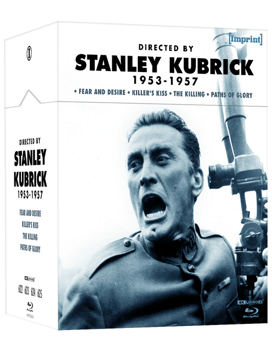 PRE-ORDER: Directed By... Stanley Kubrick (1953 - 1957) - 4K UHD + Blu-ray Limited Edition Hardbox + Hardcover Booklets - Imprint Collection #622 - 625