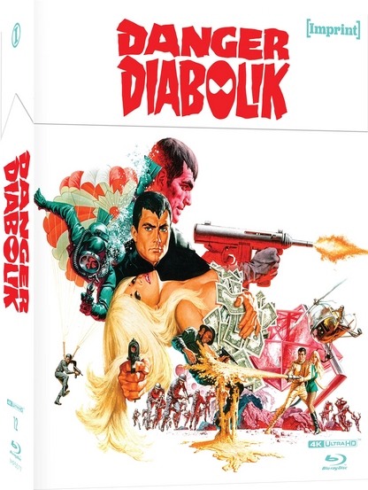 PRE-ORDER: Danger: Diabolik (1968) - Limited Edition 4K UHD + Blu-Ray Hardbox + Hardcover Booklet - Imprint Collection #12