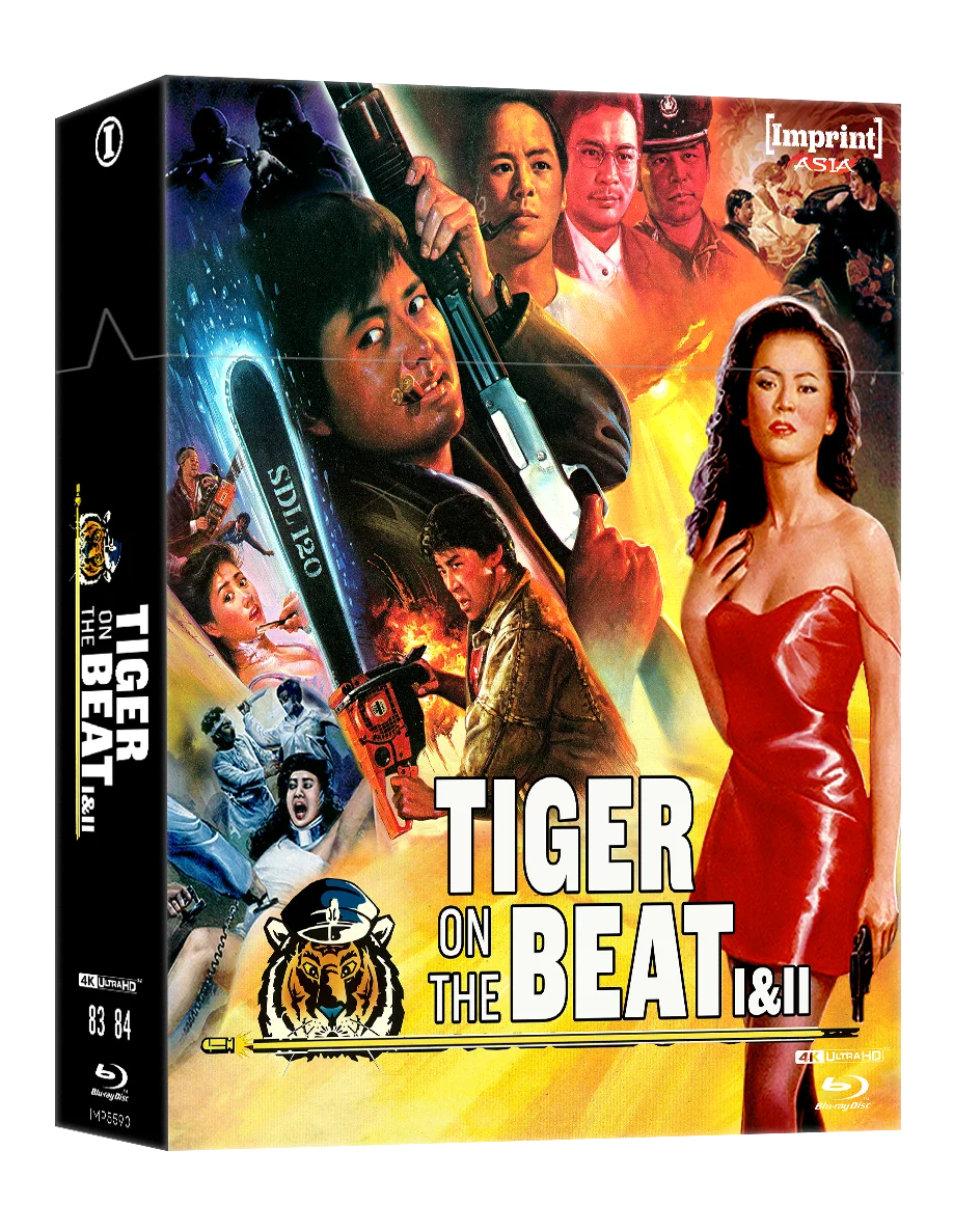 Tiger On The Beat I & II (1988 - 1990) - 4K UHD + Blu-ray SteelBook + Hardcover Booklet in Limited Edition Hardbox - Imprint Asia #83 - 84