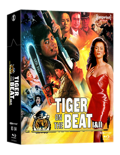 Tiger On The Beat I & II (1988 - 1990) - 4K UHD + Blu-ray SteelBook + Hardcover Booklet in Limited Edition Hardbox - Imprint Asia #83 - 84