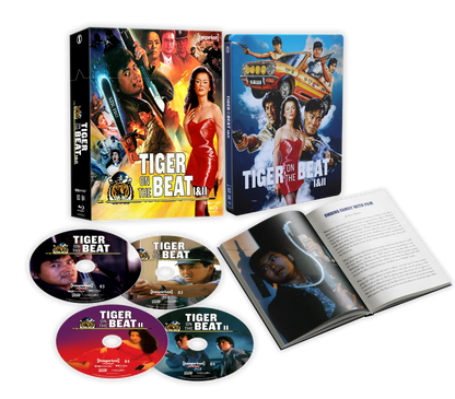 Tiger On The Beat I & II (1988 - 1990) - 4K UHD + Blu-ray SteelBook + Hardcover Booklet in Limited Edition Hardbox - Imprint Asia #83 - 84