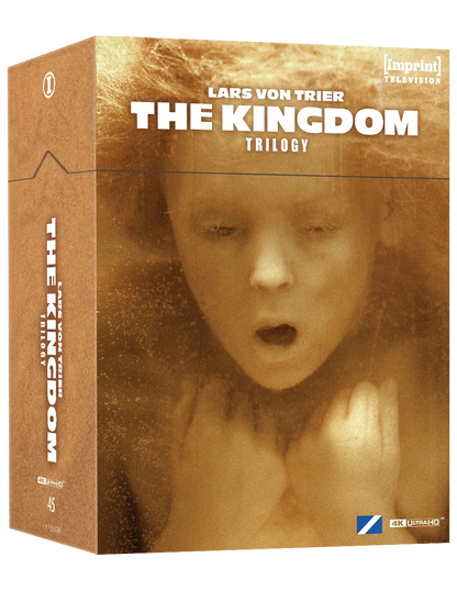 PRE-ORDER: Lars von Trier's The Kingdom Trilogy (1994 - 2022) - Imprint Television #45 - 4K UHD Limited Edition Hardbox + Hardcover Booklet / Blu-ray Special Edition