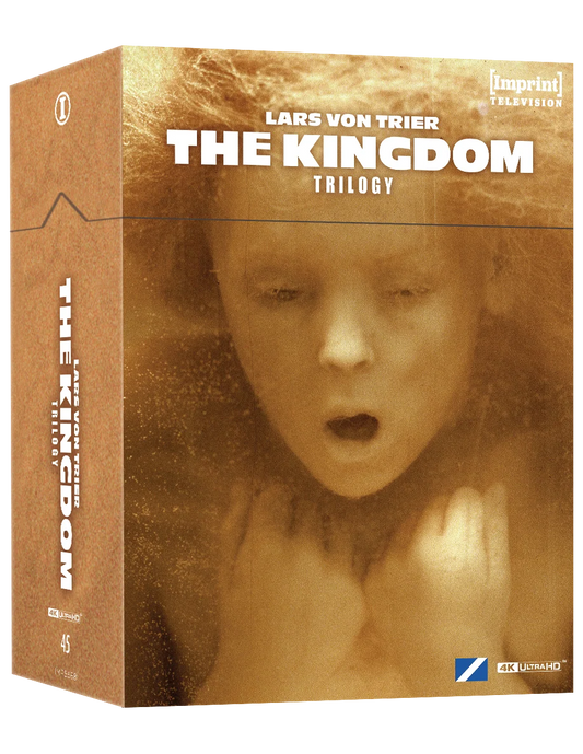 PRE-ORDER: Lars von Trier's The Kingdom Trilogy (1994 - 2022) - Imprint Television #45 - 4K UHD Limited Edition Hardbox + Hardcover Booklet / Blu-ray Special Edition