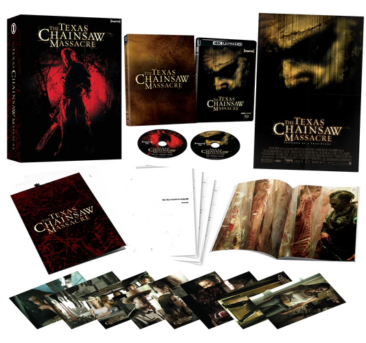 PRE-ORDER: The Texas Chainsaw Massacre (2003) - 4K UHD + Blu-ray Limited Edition Lenticular Large Hardbox - Imprint Collection #700