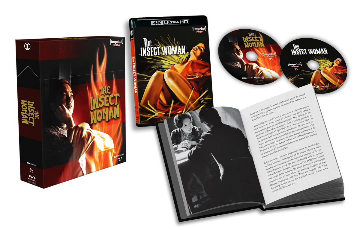 PRE-ORDER: The Insect Woman (1963) - 4K UHD + Blu-ray Limited Edition Hardbox + Hardcover Booklet - Imprint Asia #95