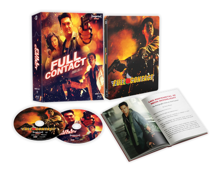 PRE-ORDER: Full Contact (1992) - 4K UHD + Blu-ray SteelBook + Hardcover Booklet in Limited Edition Hardbox - Imprint Asia #97
