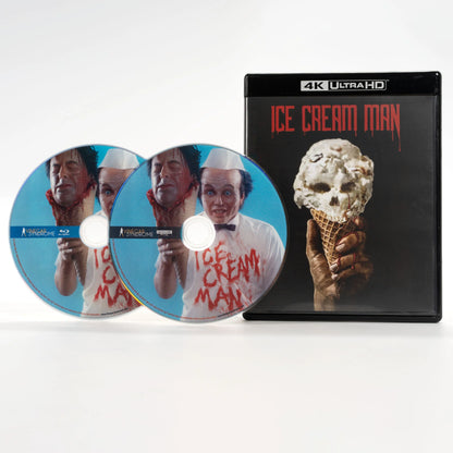 PRE-ORDER: Ice Cream Man with Limited Edition Slipcase 4K Ultra HD / Region Free Blu-ray (Vinegar Syndrome)