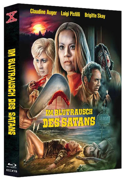 A Bay of Blood (Im Blutrausch des Satans) - Cover Q - Mediabook Blu-Ray (Region B) (Import)