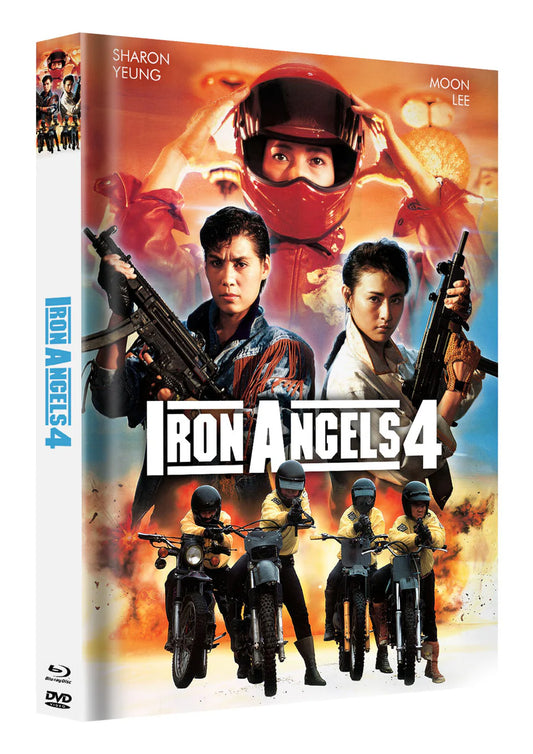 Iron Angels 4 Limited Edition Mediabook Cover C Blu-Ray + DVD (Region B) (Import/Retrogold 63)
