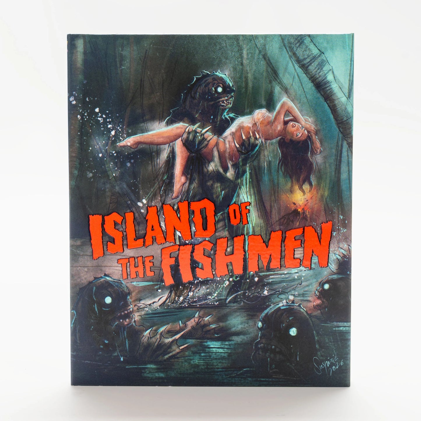 PRE-ORDER: Island of the Fishmen with Limited Edition Slipcover Blu-Ray