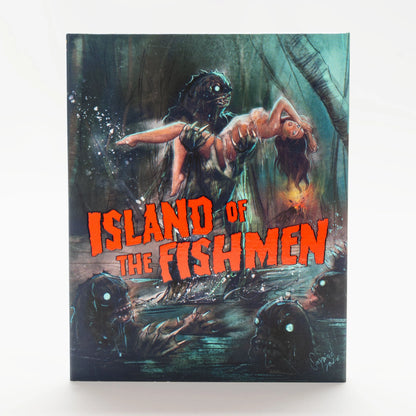 PRE-ORDER: Island of the Fishmen with Limited Edition Slipcover Blu-Ray