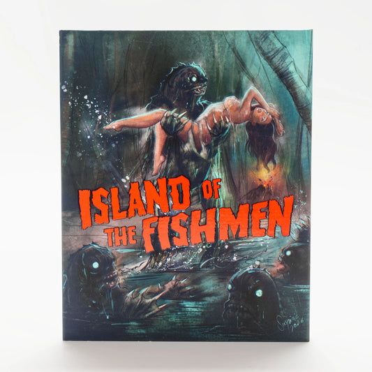 PRE-ORDER: Island of the Fishmen with Limited Edition Slipcover Blu-Ray