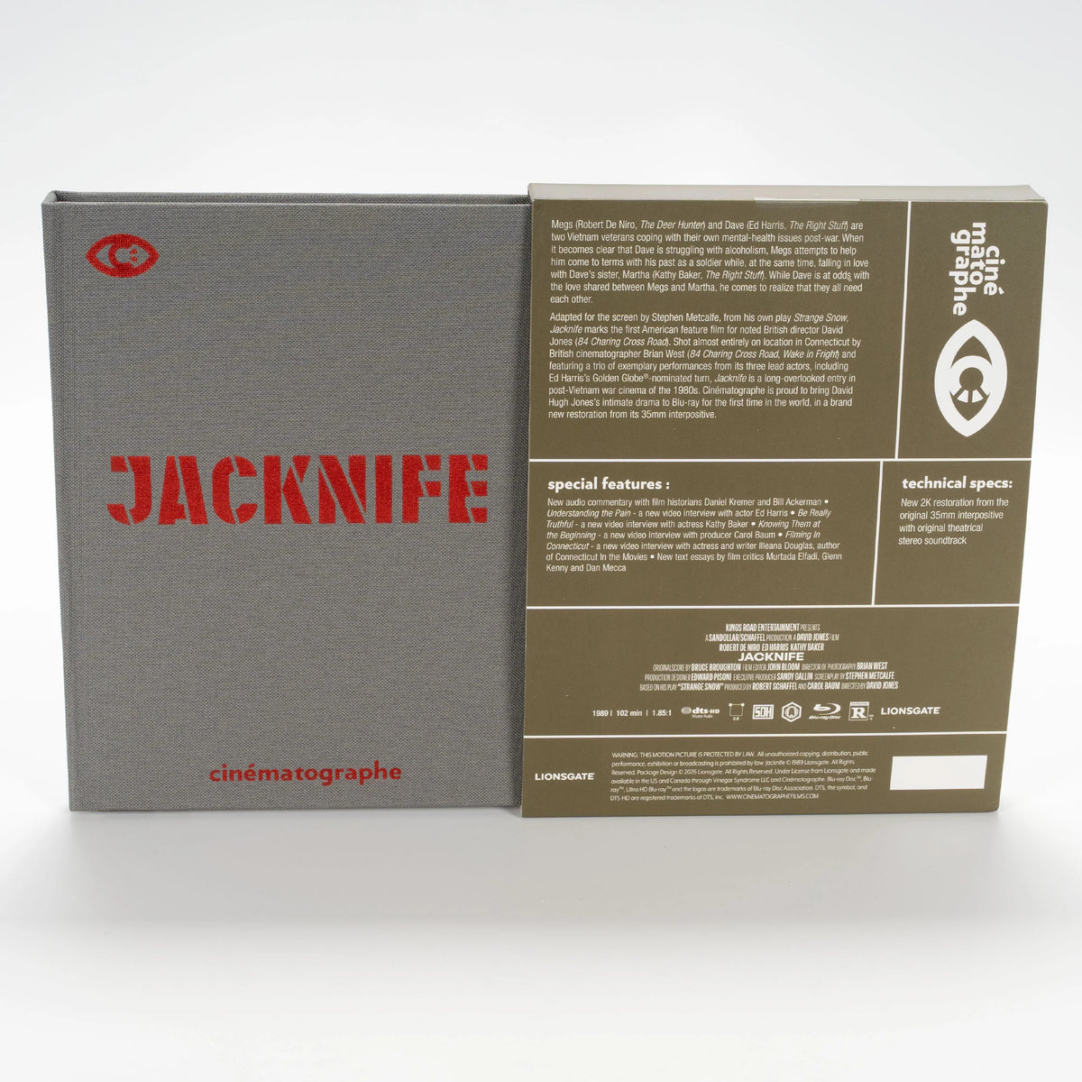 PRE-ORDER: Jacknife with Limited Edition Slipcase Blu-Ray (Cinématographe)