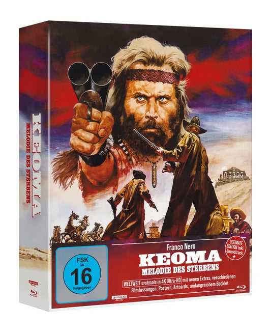 Keoma (Special Edition, 4K-UHD + 2 Blu-rays/Region B + CD)  (Import/Plaion Pictures)