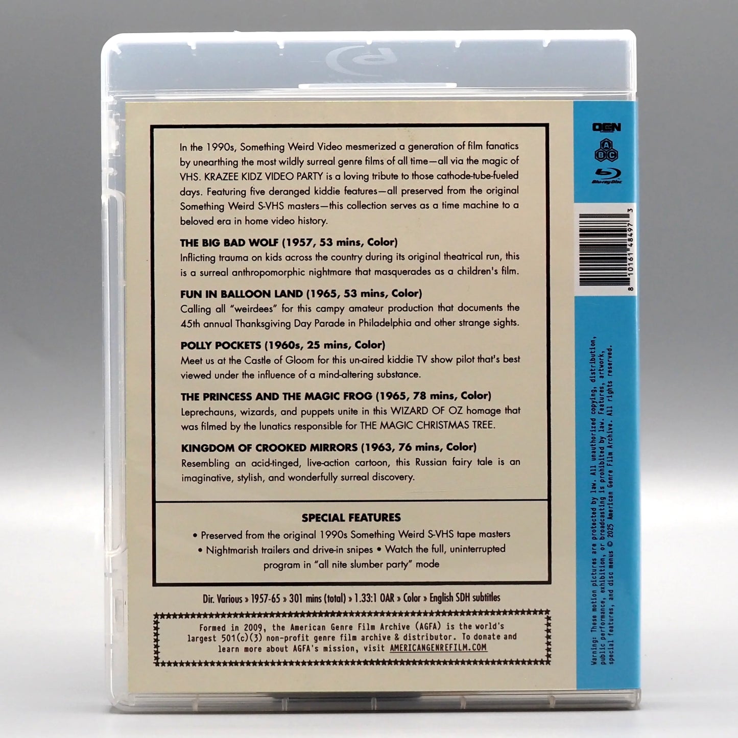 Krazee Kidz Video Party with Limited Edition Slipcover