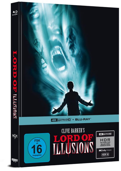 PRE-ORDER: Lord of Illusions – Limited 2-Disc Mediabook (4K Ultra HD + Blu-ray/Region B) (Import/Capelight Pictures)