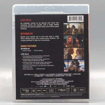 Love Kills + Between Us with Limited Edition Slipcover