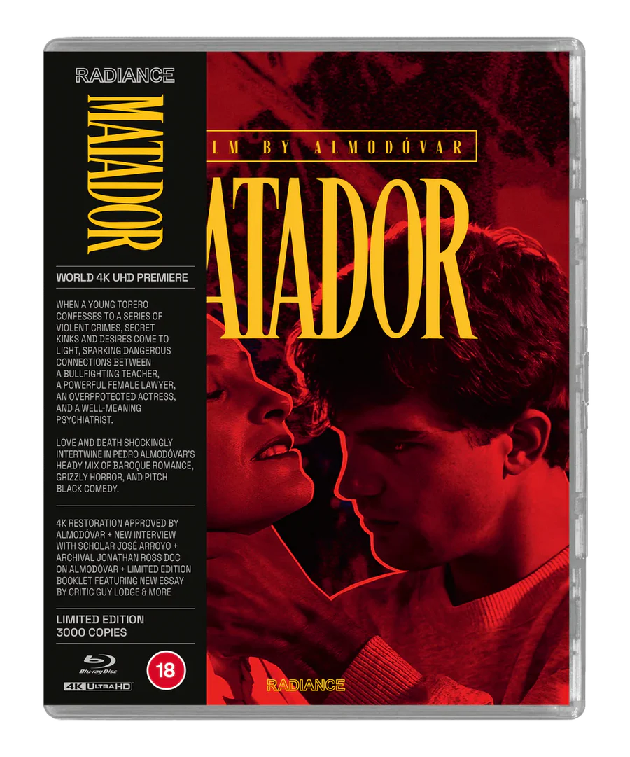 PRE-ORDER: Matador Limited Edition 4K Ultra HD + Blu-Ray (Region Free)