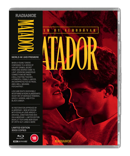 Matador Limited Edition 4K Ultra HD + Blu-Ray (Region Free)
