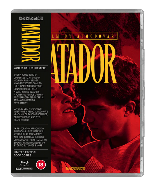 PRE-ORDER: Matador Limited Edition 4K Ultra HD + Blu-Ray (Region Free)