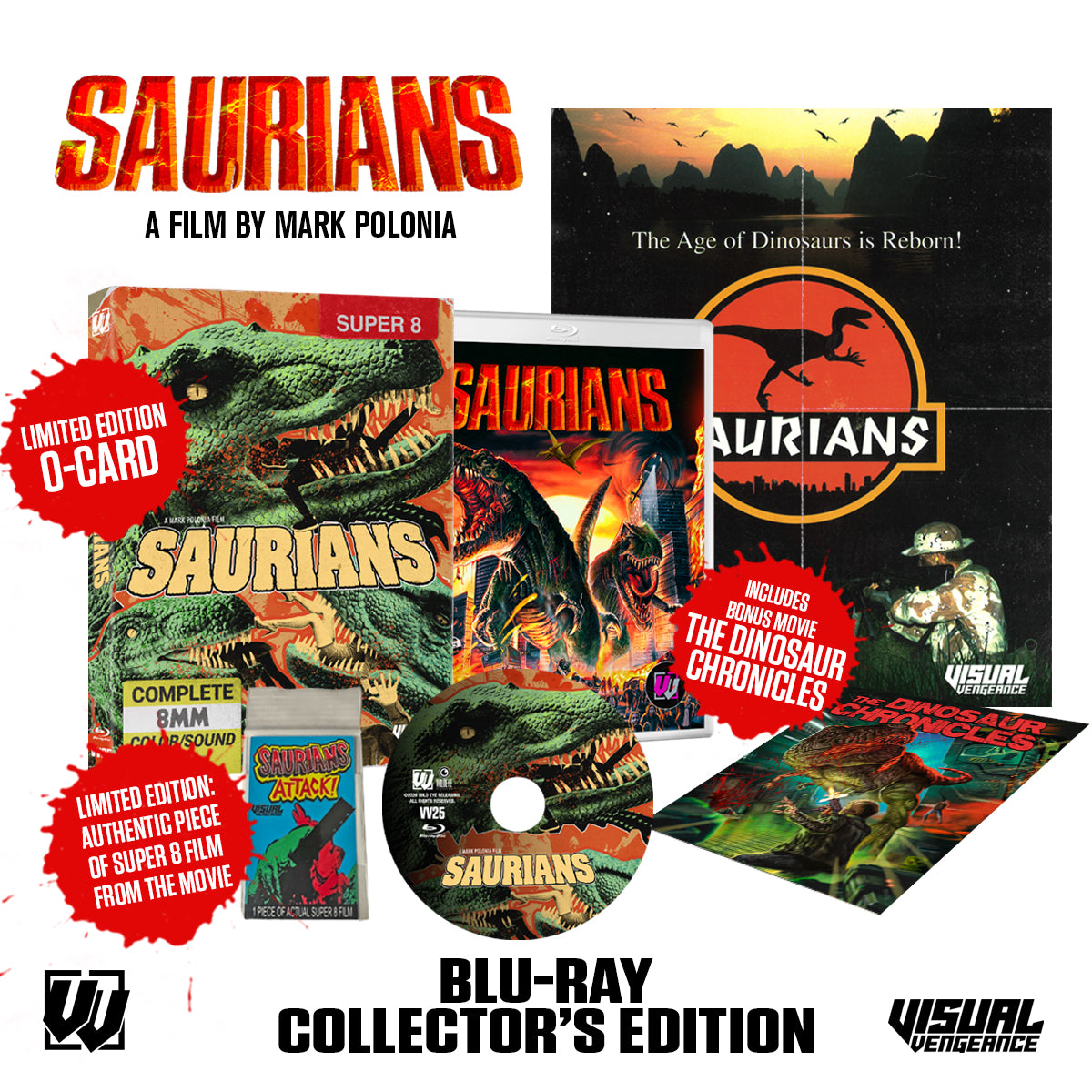 PRE-ORDER: Saurians [Visual Vengeance Collector's Edition]
