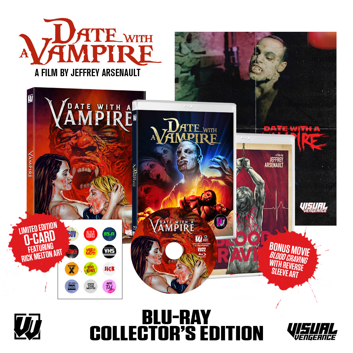 PRE-ORDER: Date With A Vampire [Visual Vengeance Collector's Edition]