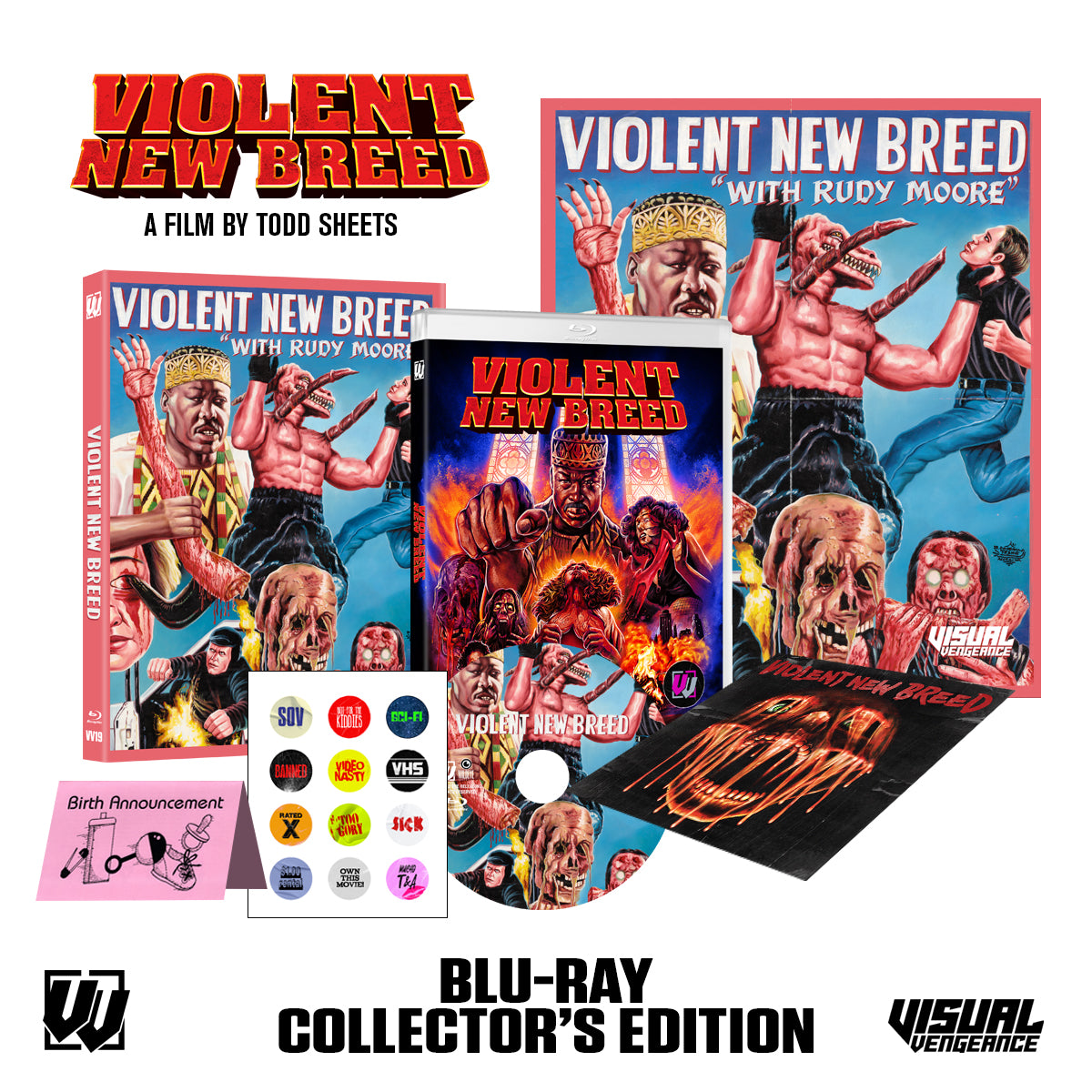 PRE-ORDER: Violent New Breed [Visual Vengeance Collector's Edition]