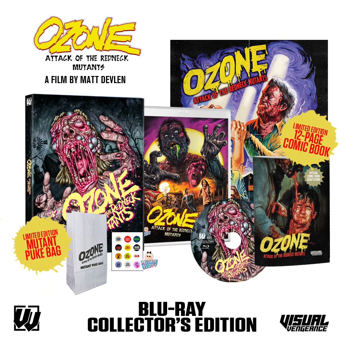 PRE-ORDER: Ozone: Attack Of The Redneck Mutants [Visual Vengeance Collector's Edition]