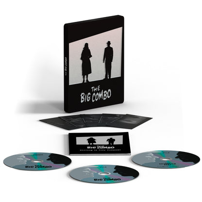 PRE-ORDER: THE BIG COMBO (4K Ultra HD + Blu-ray: 3-Disc Limited Edition Steelbook Variant B) **OSV Exclusive