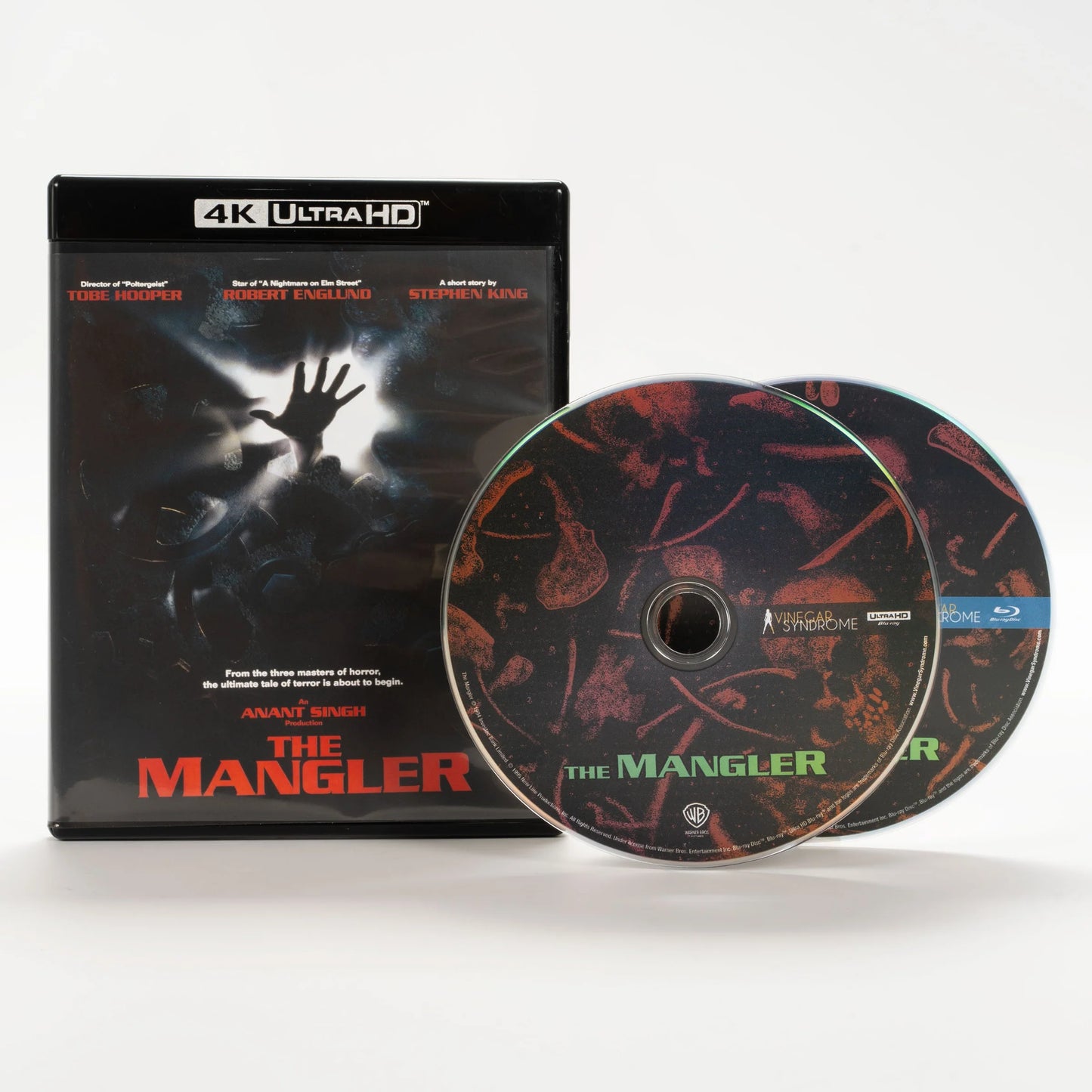PRE-ORDER: The Mangler with Limited Edition Slipcase 4K UHD + Blu-Ray