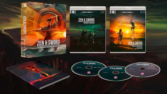 PRE-ORDER: Zen and Sword - The Miyamoto Musashui Saga At Toei Limited Edition Blu-Ray (Region B)