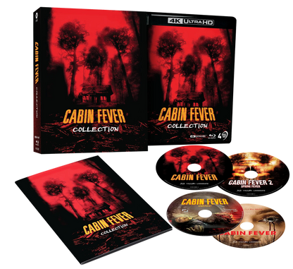 Cabin Fever Collection (2002 - 2016) - 4K UHD + Blu-ray Limited Edition 3D Lenticular Hardcase + Softcover Booklet