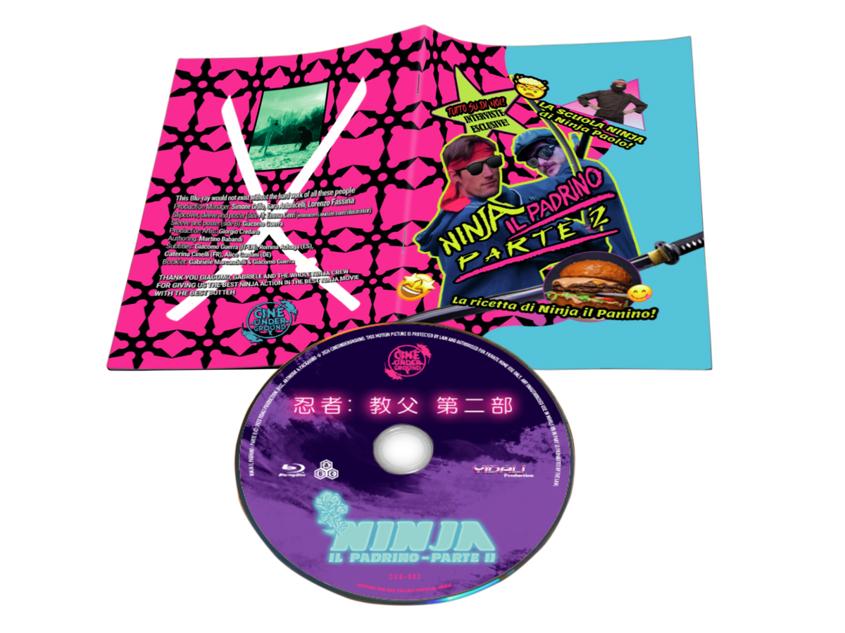 PRE-ORDER: Ninja il Padrino – Parte II Blu-Ray (Region Free) (Import/CineUnderground)