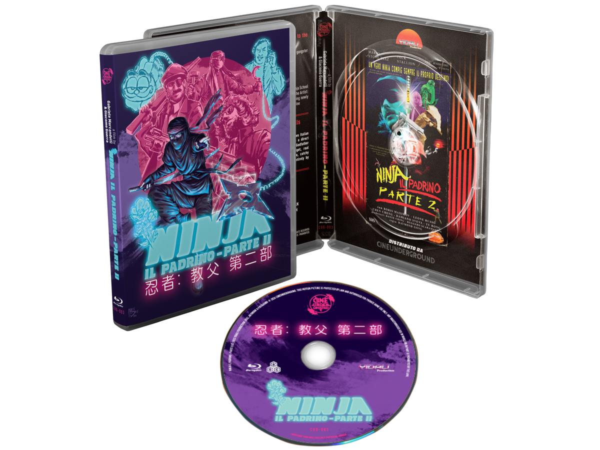 PRE-ORDER: Ninja il Padrino – Parte II Blu-Ray (Region Free) (Import/CineUnderground)