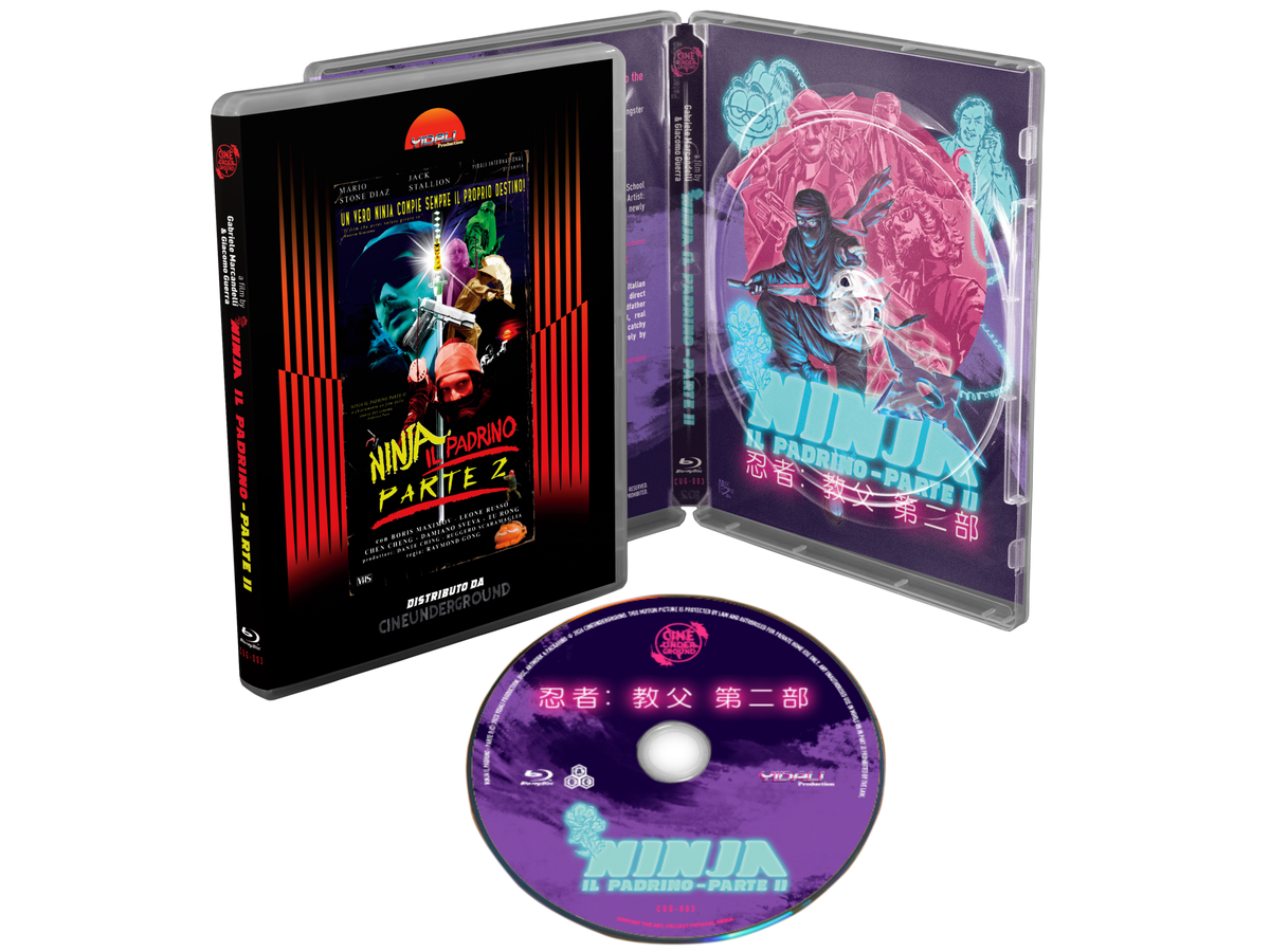 PRE-ORDER: Ninja il Padrino – Parte II Blu-Ray (Region Free) (Import/CineUnderground)