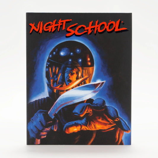 PRE-ORDER: Night School with Limited Edition Slipcover 2-disc Set: 4K Ultra HD / Blu-Ray