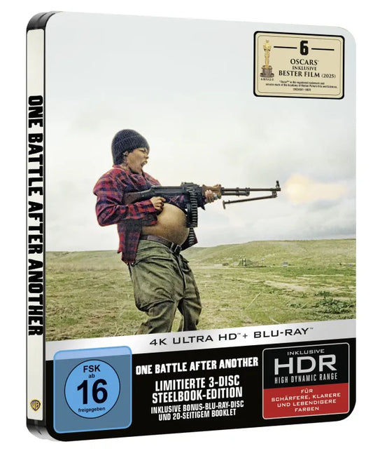 One Battle After Another Limited Edition Steelbook (4K UHD + Blu-Ray/Region B) (Import/Plaion Pictures)