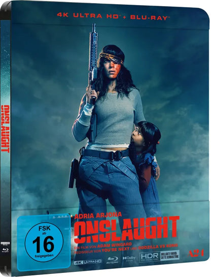PRE-ORDER: Onslaught Limited Edition Steelbook (4K-UHD+Blu-ray/Region B) (Import/Plaion Pictures)