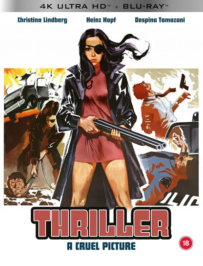 Thriller - A Cruel Picture Limited Edition (UK) 4K Ultra HD + Blu-Ray (Region Free)