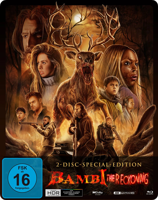Bambi: The Reckoning (Limited Edition Steelbook, 4K-UHD+Blu-ray/Region B) (Import/Plaion Pictures)