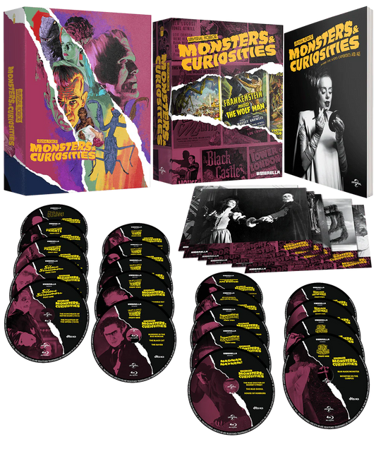 PRE-ORDER: Universal Horror: Monsters and Curiosities (1923 - 1960) Blu-ray - Collector's Edition