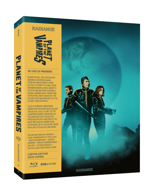 PRE-ORDER: Planet Of The Vampires Limited Edition 4K Ultra HD + Blu-Ray