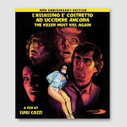 The Killer Must Kill Again (50th Anniversary Limited Edition Blu-Ray/DVD) (Rustblade) (Giallo)