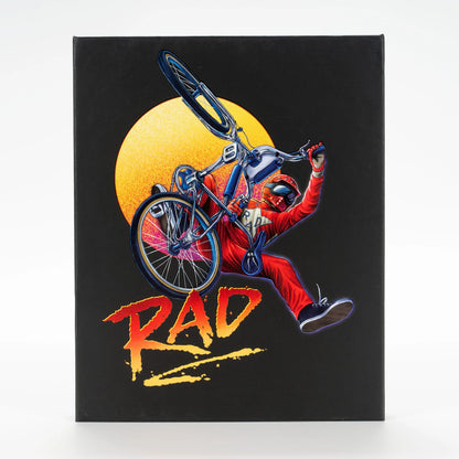PRE-ORDER: Rad with Limited Edition Deluxe Box 3-disc Set: 4K Ultra HD / Region A Blu-ray x2 (Vinegar Syndrome Ultra)