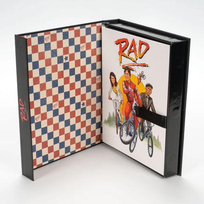 PRE-ORDER: Rad with Limited Edition Deluxe Box 3-disc Set: 4K Ultra HD / Region A Blu-ray x2 (Vinegar Syndrome Ultra)