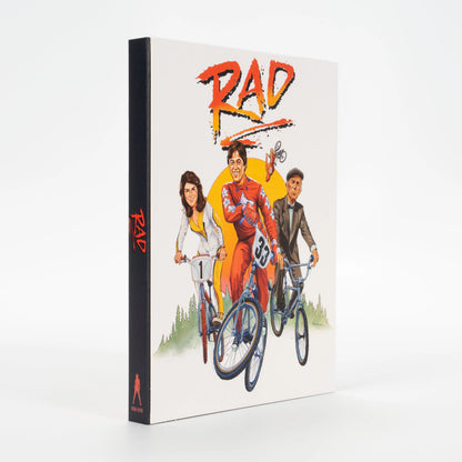 PRE-ORDER: Rad with Limited Edition Deluxe Box 3-disc Set: 4K Ultra HD / Region A Blu-ray x2 (Vinegar Syndrome Ultra)