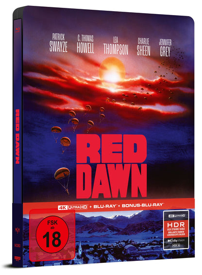 Red Dawn – 3-Disc Limited SteelBook (4K UHD + Blu-ray/Region B) (Import/Capelight)